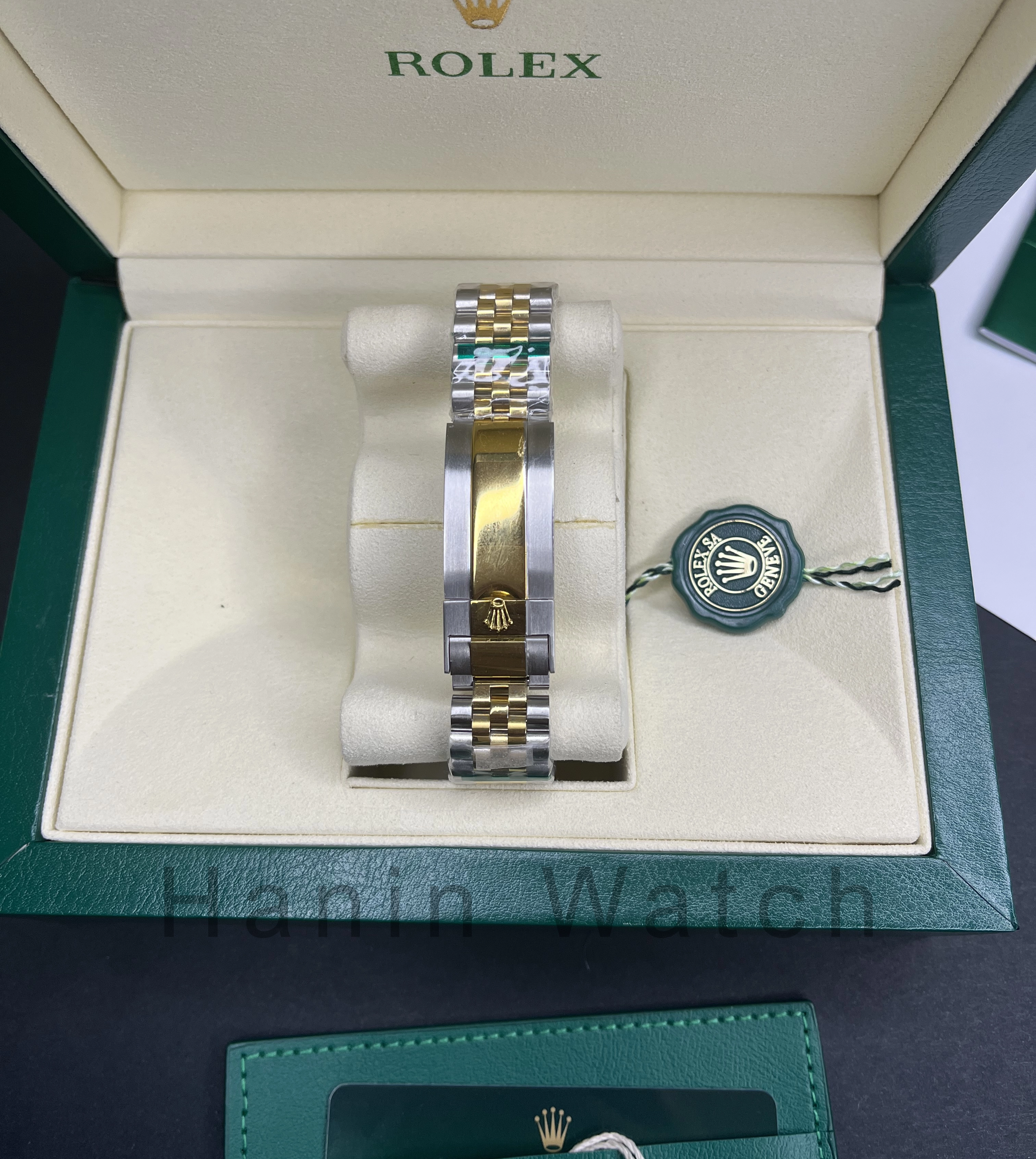 رولکس-ساب-مارینر-دو-رنگ-صفحه-مشکی