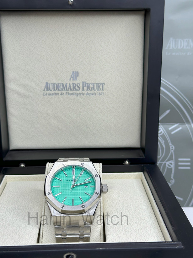 ساعت مچی ای پی AP تک موتور تیفانی Audemars Piguet royal oak