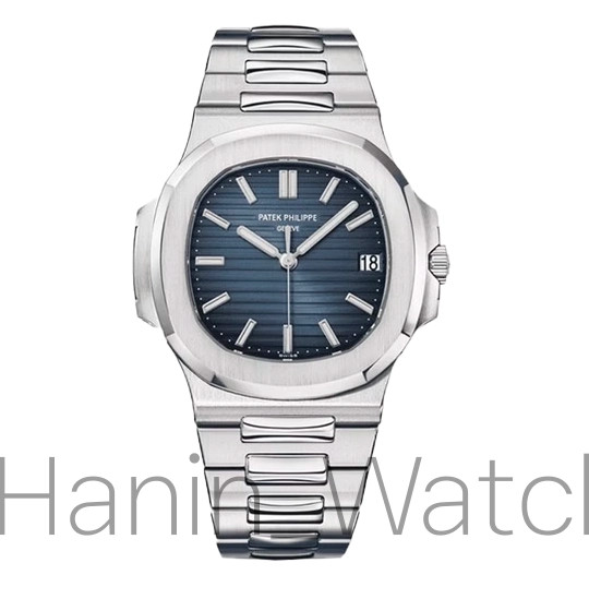 ساعت پتک فیلیپ ناتیلوس صفحه آبی سیلور فول استیل