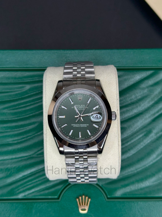 ساعت رولکس اویستر دیت جاست سبز