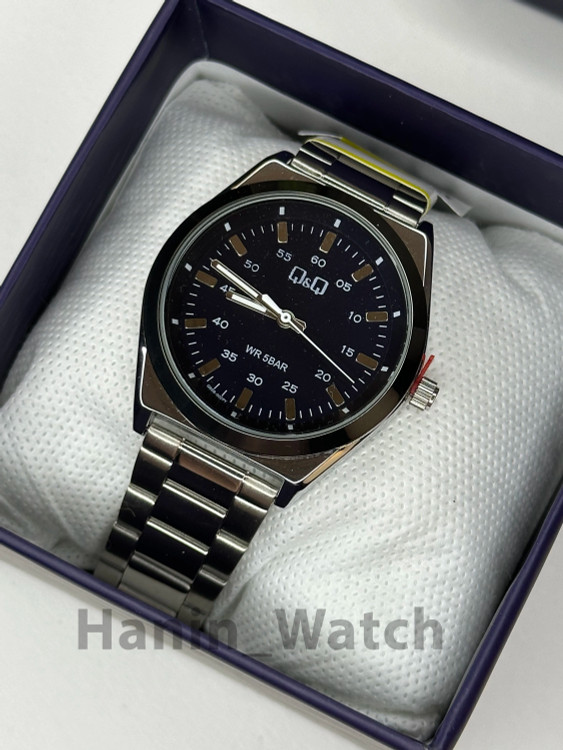 ساعت مچی مردانه کیو اند کیو استیل رفرنس Q&Q Q80B-002PY