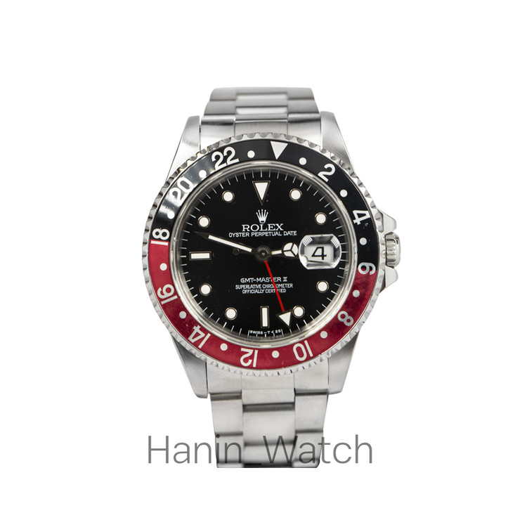 ساعت مچی مردانه رولکس GMT Master 2 کوکاکولا