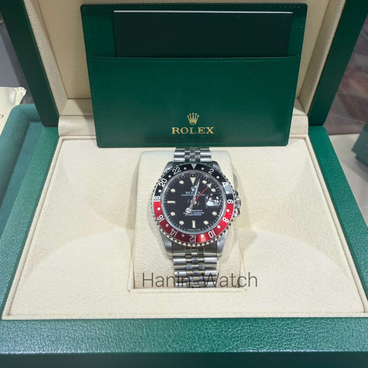 ساعت مچی مردانه رولکس GMT Master 2 کوکاکولا