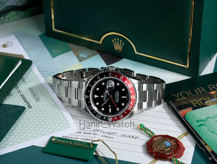ساعت مچی مردانه رولکس GMT Master 2 کوکاکولا