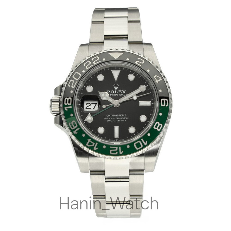 ساعت مچی مردانه رولکس GMT Master 2 اسپرایت دسته کوک چپ