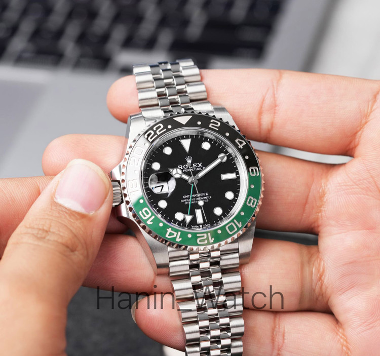ساعت مچی مردانه رولکس GMT Master 2 اسپرایت دسته کوک چپ